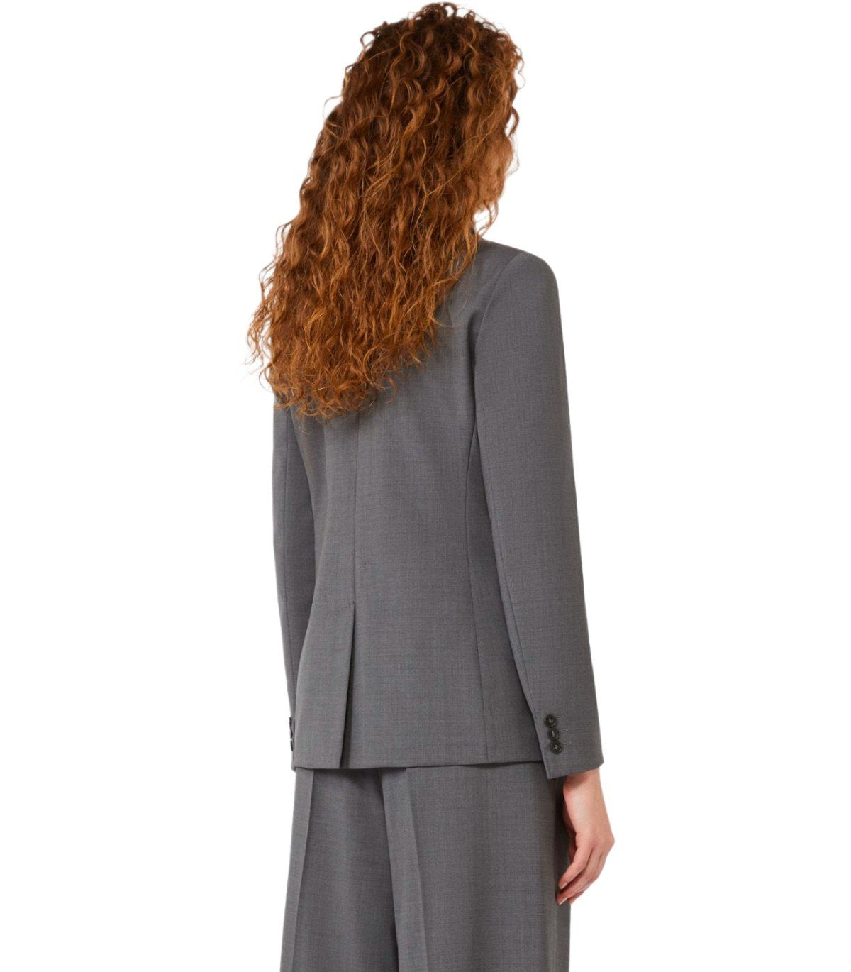 BLAZER À DOUBLE BOUTONNAGE GRIS MAX MARA WEEKEND