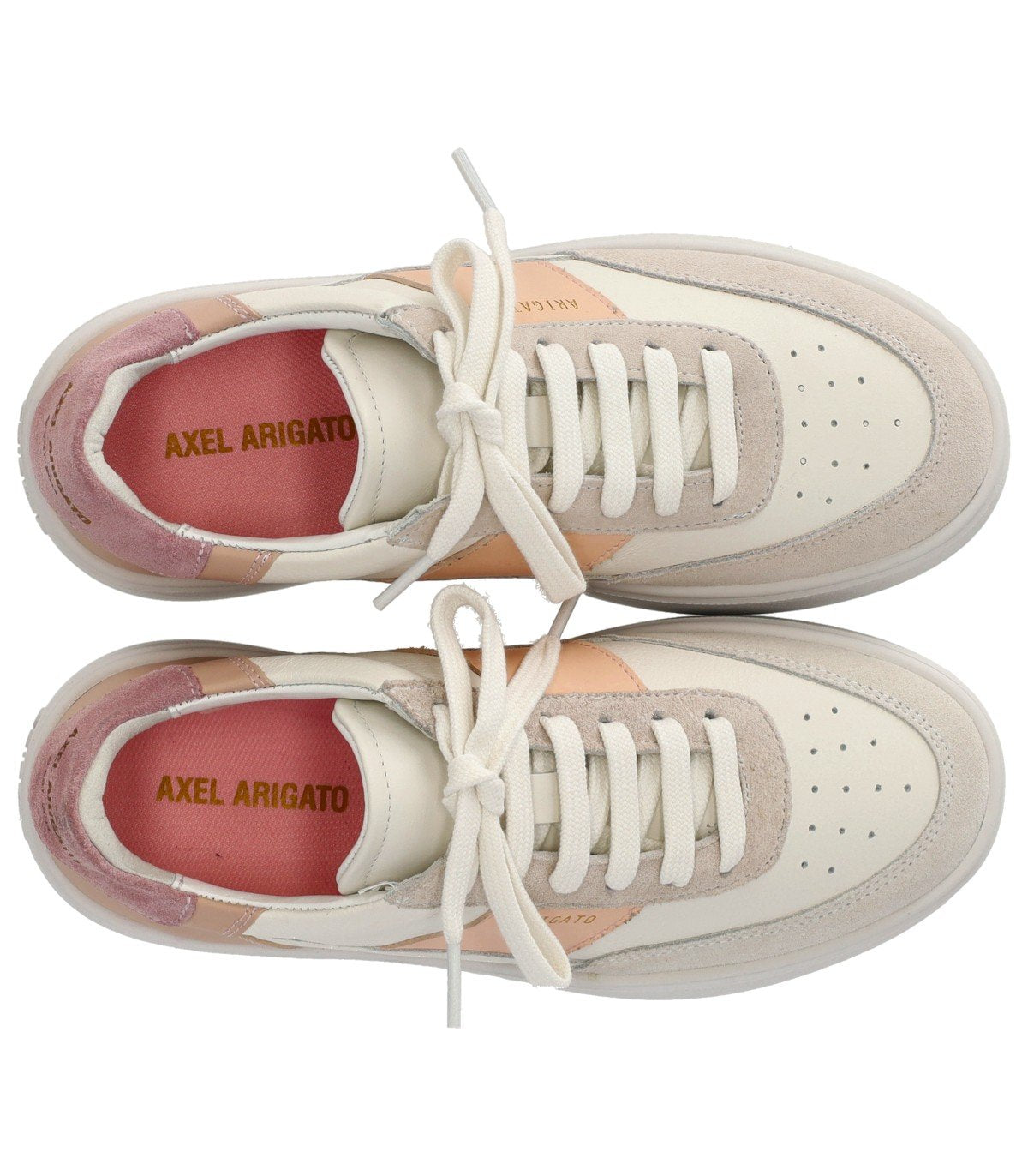 BASKETS ORBIT VINTAGE BLANC ROSE AXEL ARIGATO