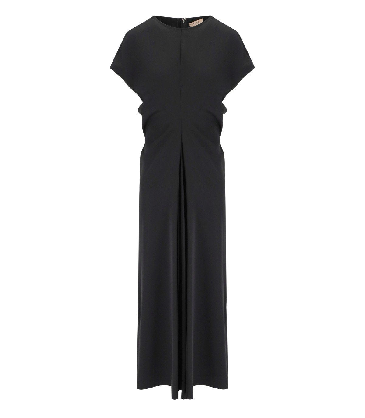 TWINSET BLACK MIDI DRESS