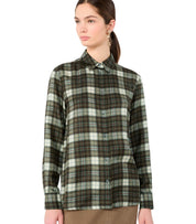 MAX MARA WEEKEND RETE KAKI SHIRT