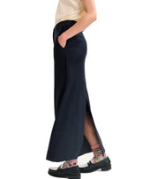 ESSENTIEL ANTWERP GLOSSARY NAVY BLUE MIDI SKIRT
