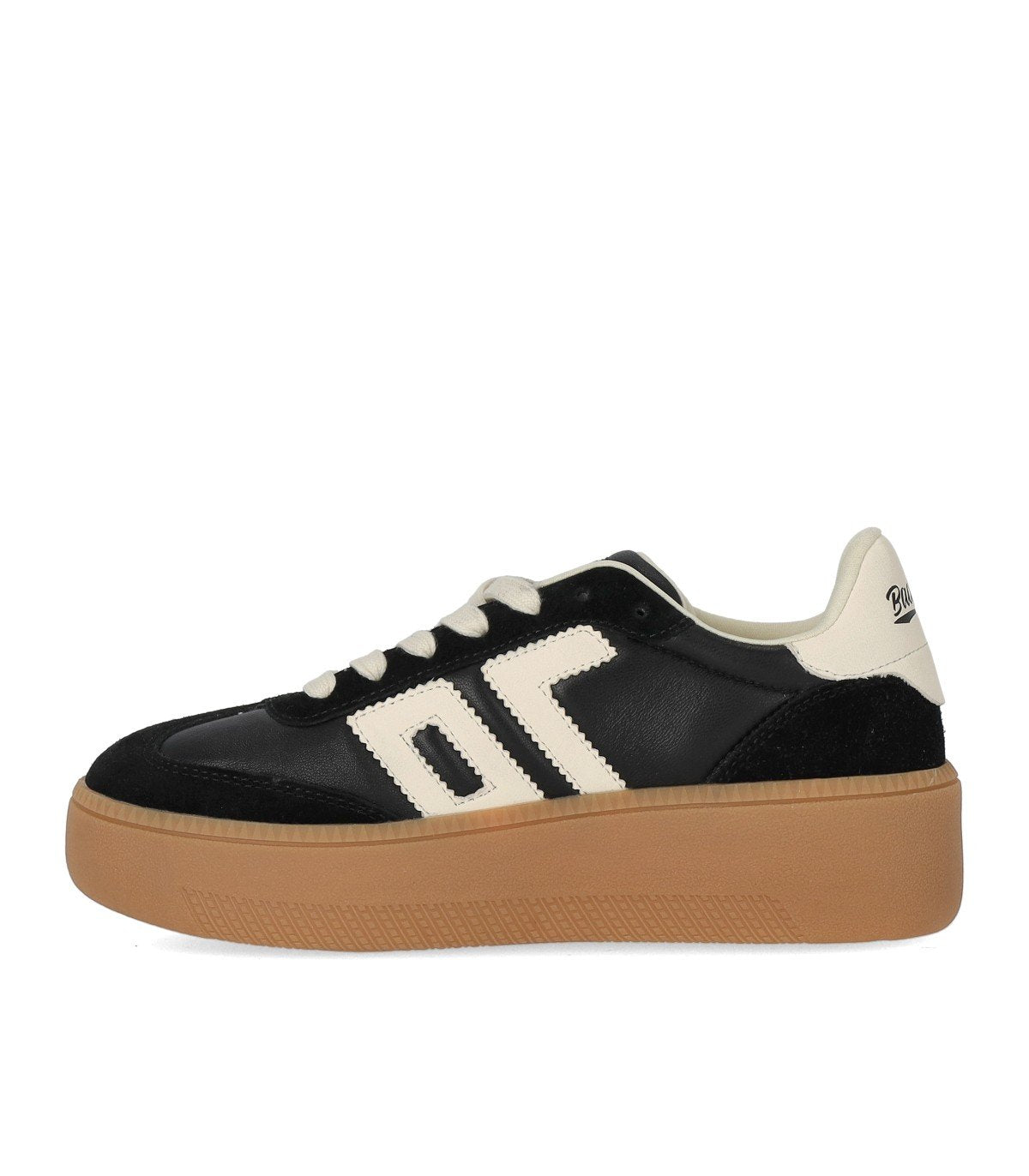 BACK70 XXL LEATHER BLACK SNEAKER