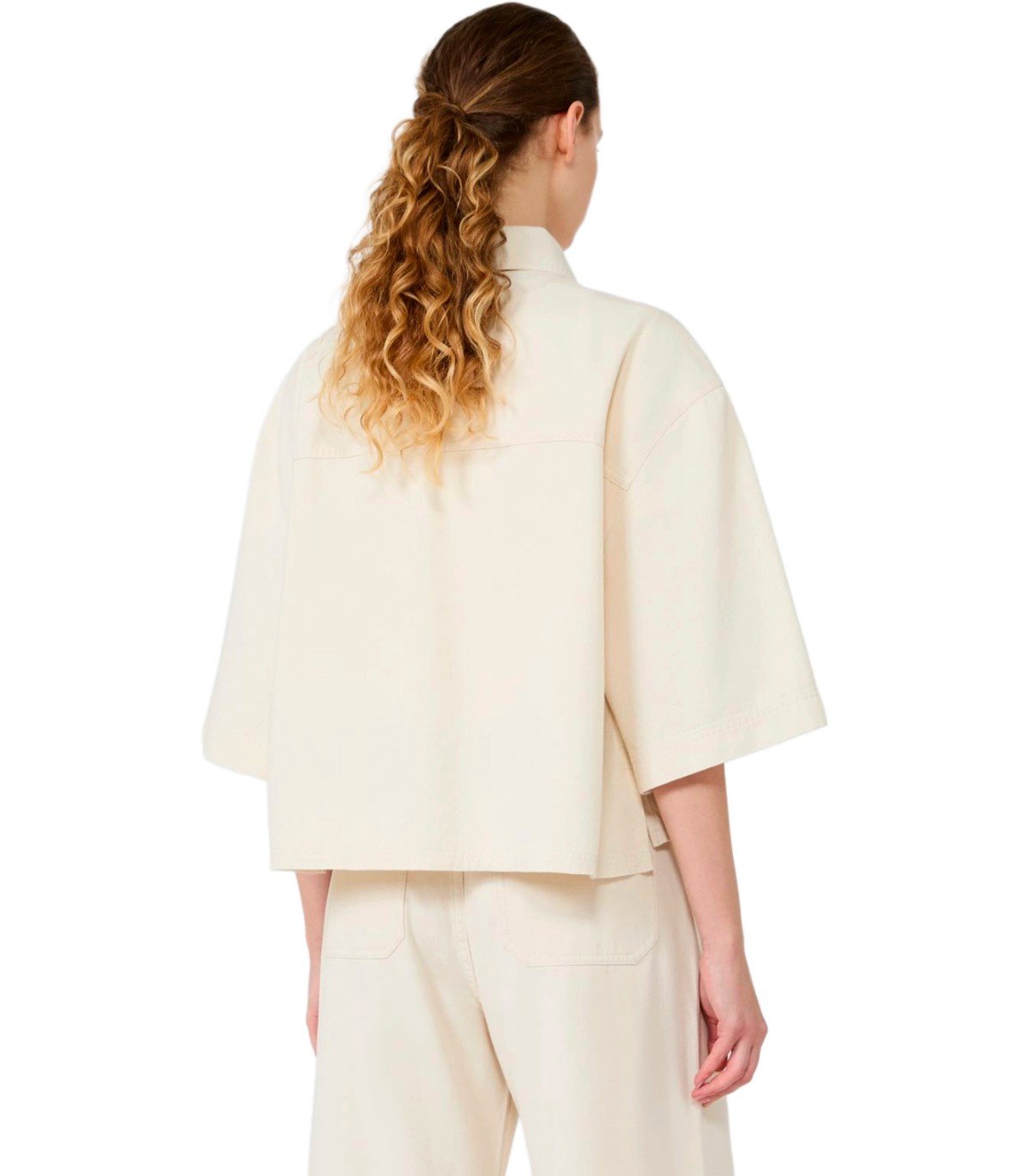 GIACCA CAMICIA TERRA ECRU' MAX MARA WEEKEND