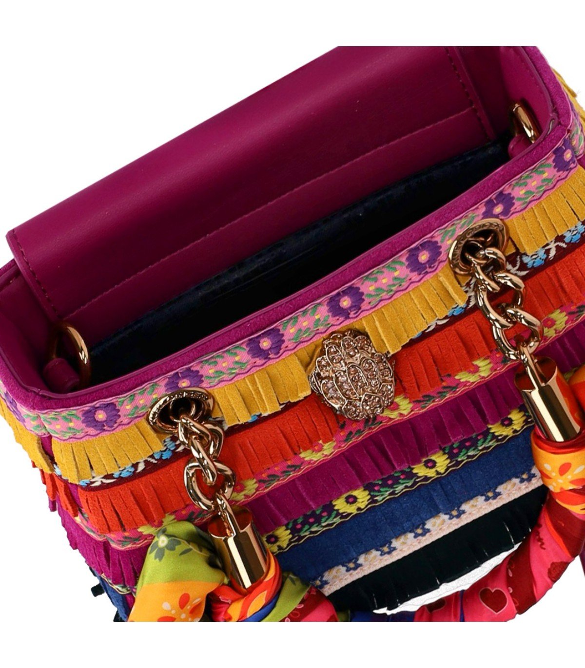 KURT GEIGER KENSINGTON MINI MEHRFARBIGE HANDTASCHE