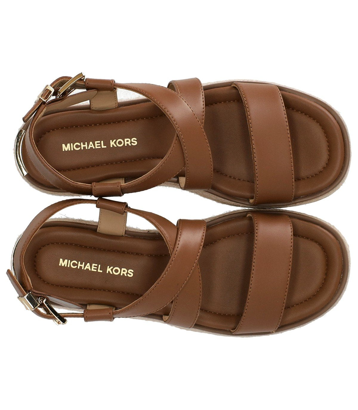 MICHAEL KORS LYNN BROWN PLATFORM SANDAL – FerrarisBoutique