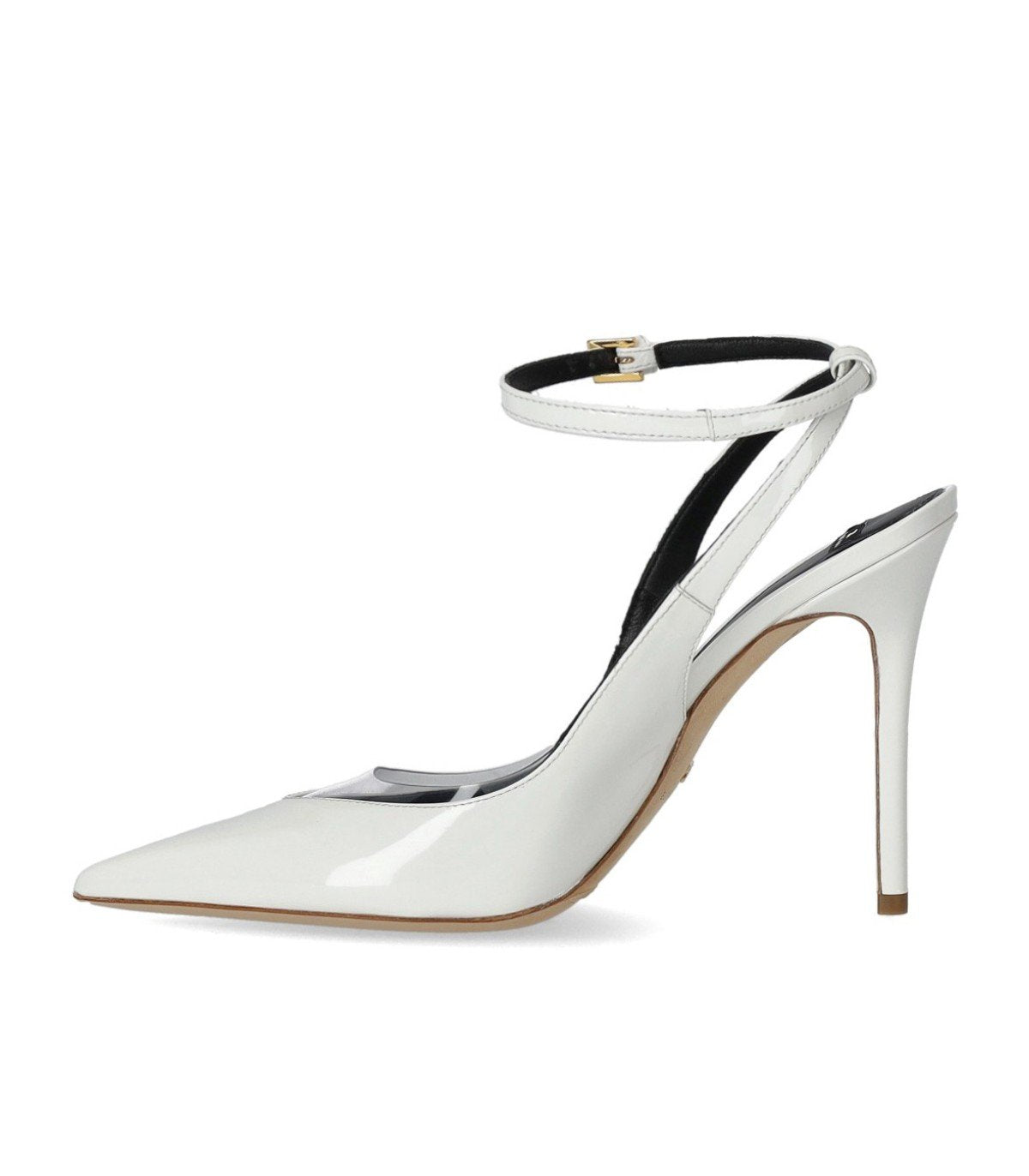 ELISABETTA FRANCHI IVORY SLINGBACK PUMP