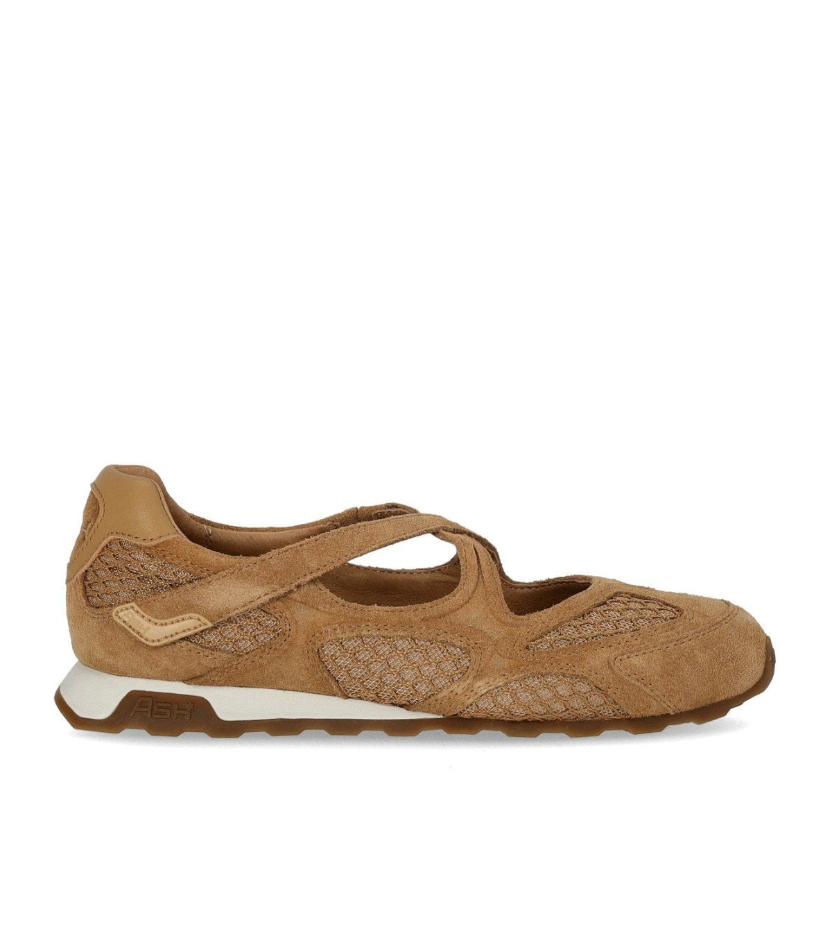 ASH KORE BEIGE BALLET FLAT SHOE