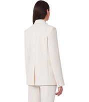 MAX MARA WEEKEND UVA ELFENBEIN EINREIHIGER BLAZER