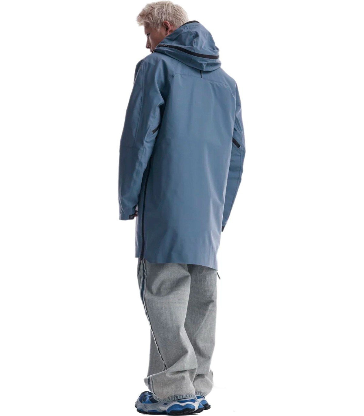 KRAKATAU PLANCK RETRO BLUE PARKA