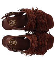 SANDALE À TALON OPRAH BORDEAUX ASH