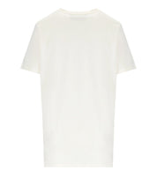 ELISABETTA FRANCHI WHITE T-SHIRT WITH LOGO