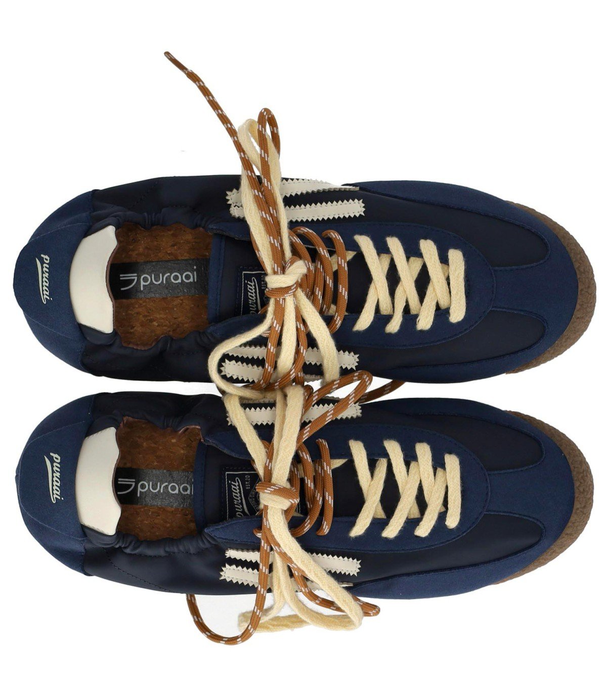 BASKETS 6.02 PANTHER VEGAN ECOLEATHER BLUE SHARK PURAAI