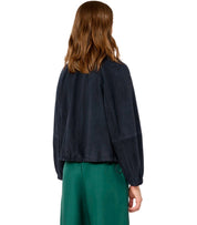 GIACCA ZUPPA IN SUEDE BLU MAX MARA WEEKEND
