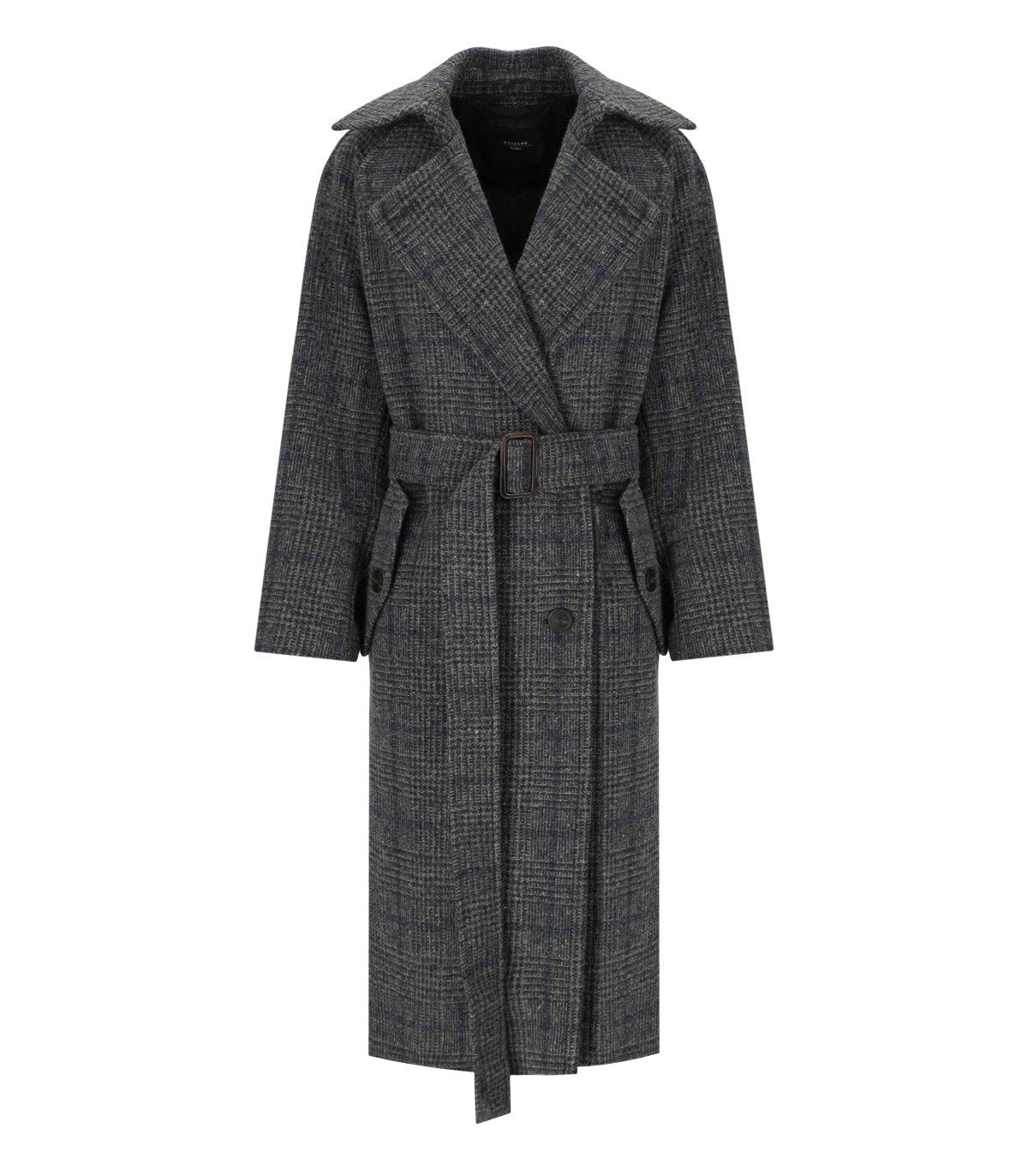 MAX MARA WEEKEND SESTRI GREY BELTED COAT