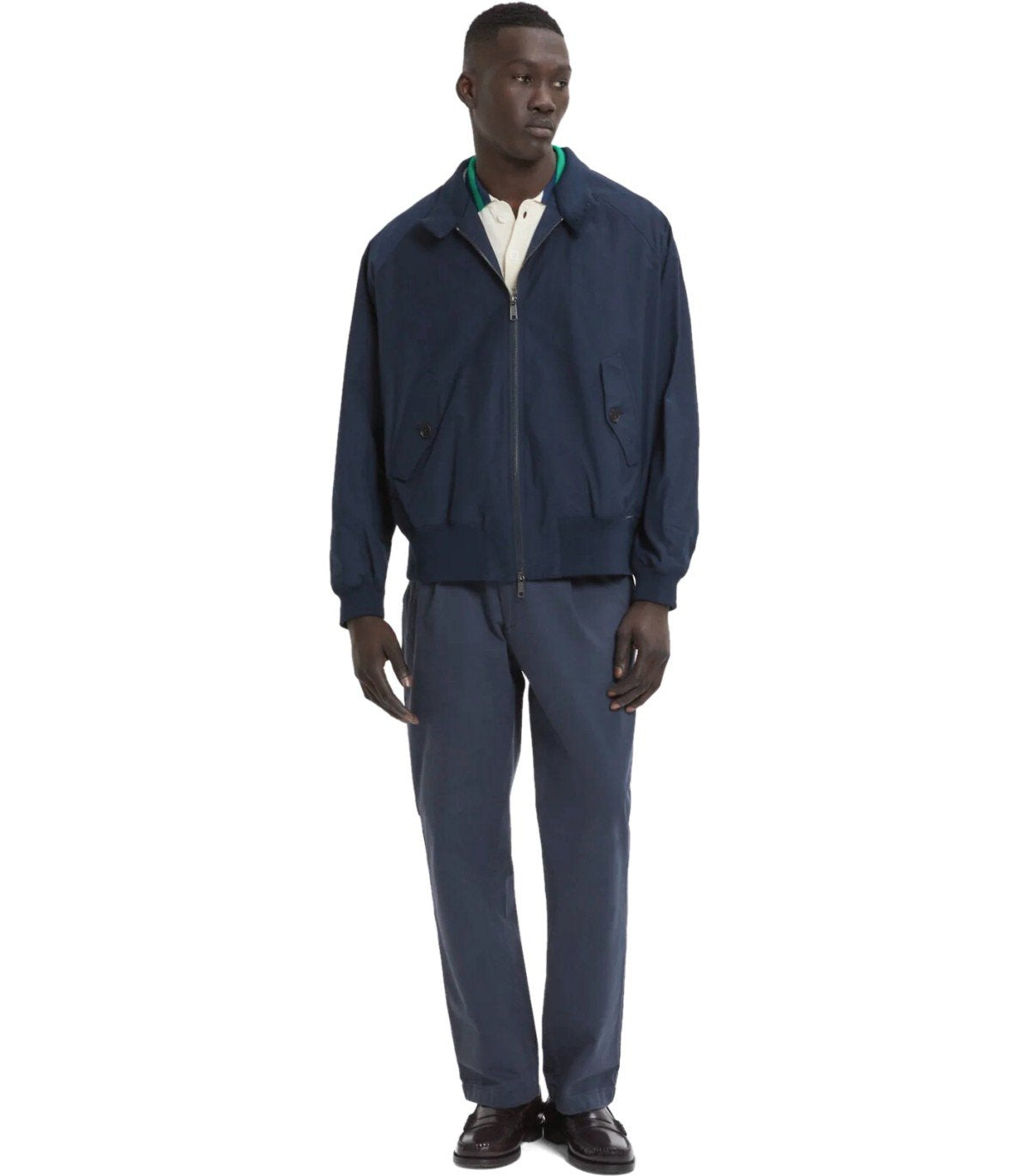 Bomber G9 Harrington Blu Navy Baracuta | Ferraris Boutique