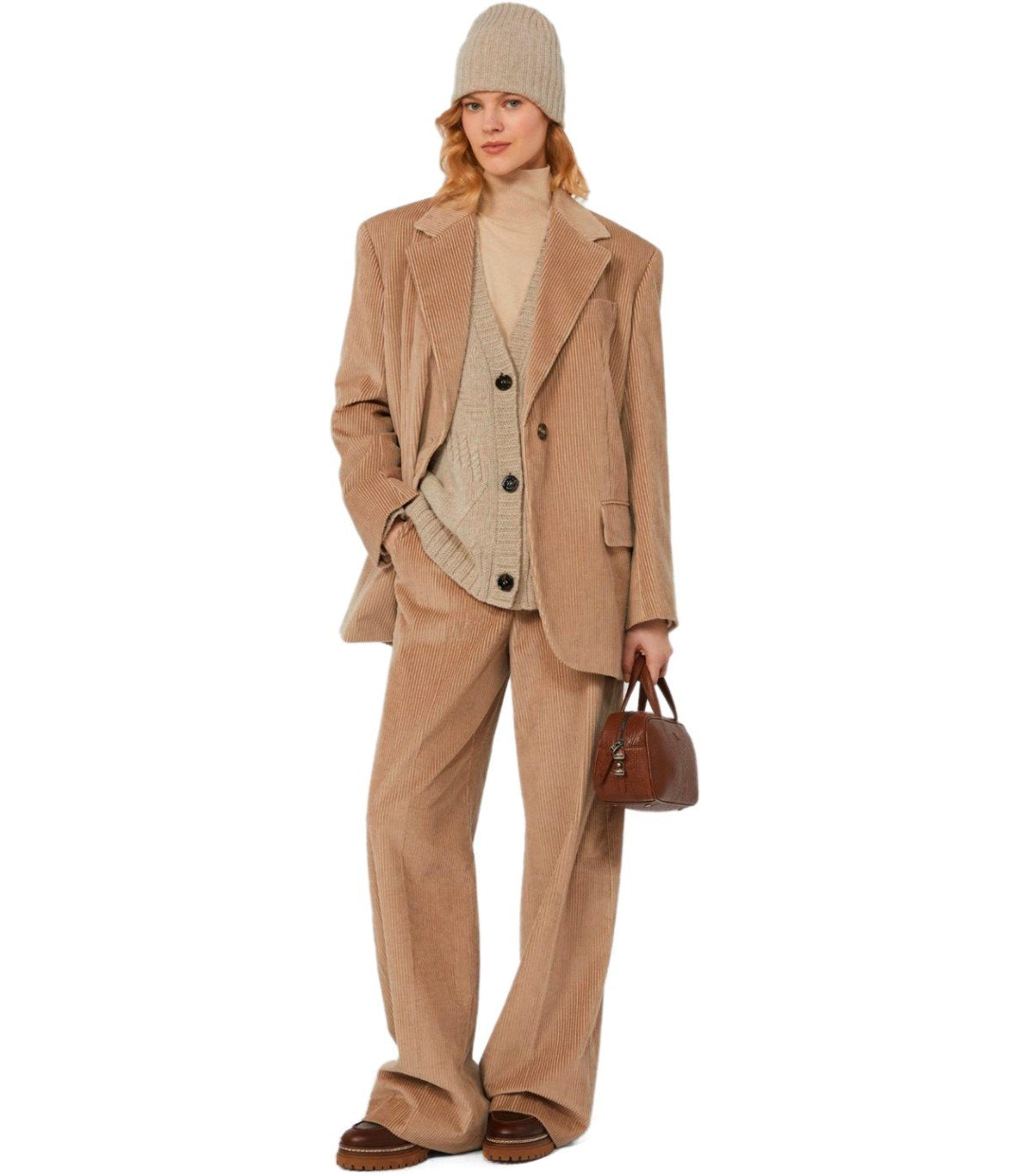 CÁRDIGAN STALLO BEIGE MAX MARA WEEKEND