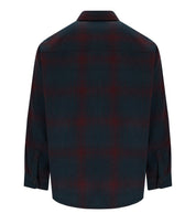 VESTE CHEMISE BRENNAN CHECK BLEU SARCELLE CARHARTT WIP