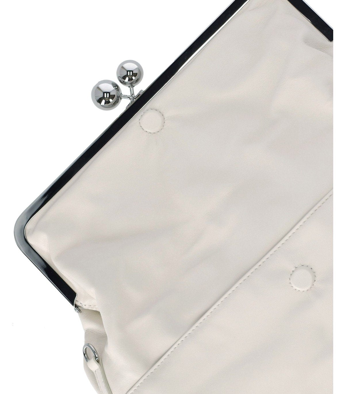 MAX MARA WEEKEND PASTICCINO SLALOM CREAM WHITE BAG