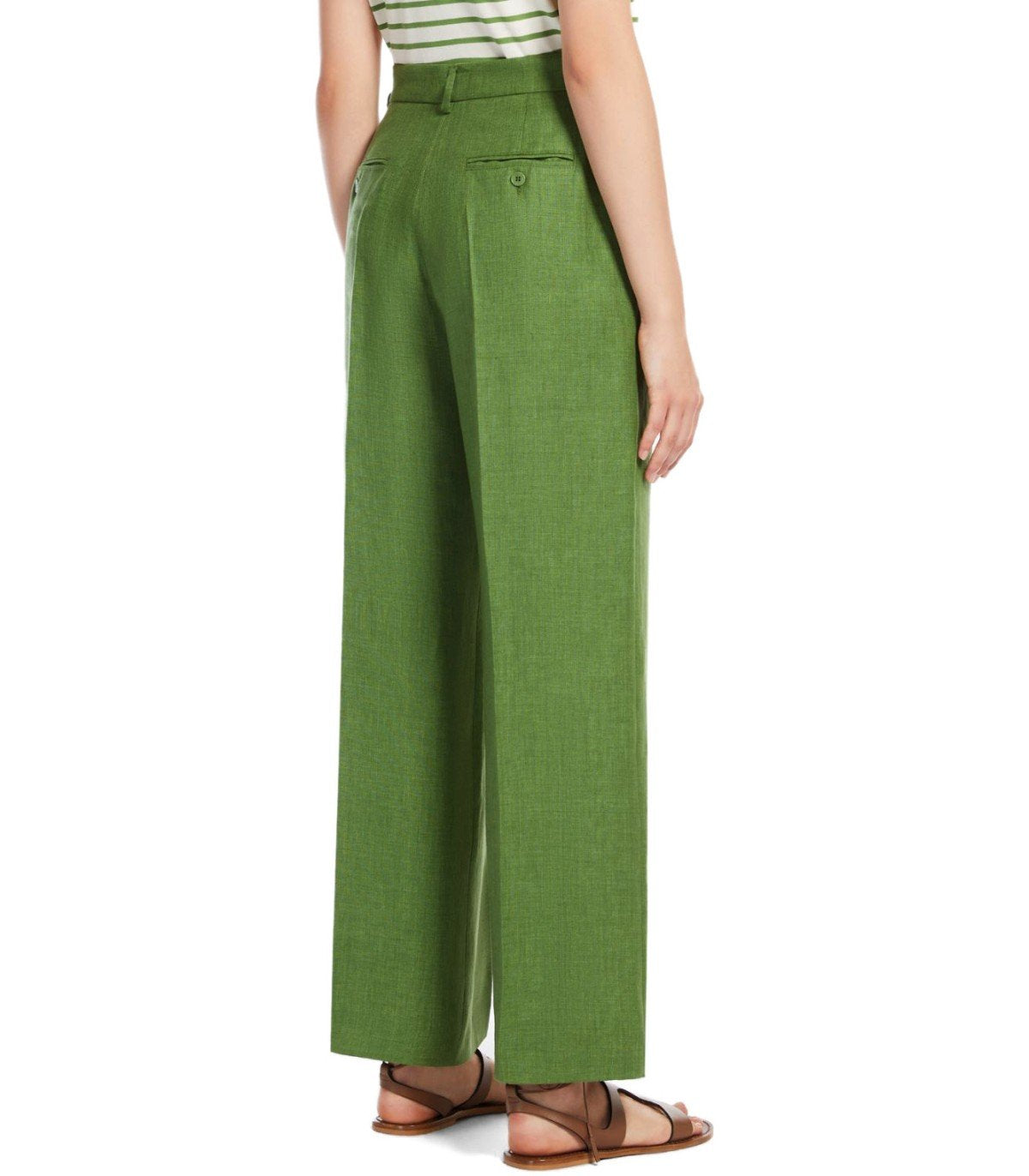 MAX MARA WEEKEND MALIZIA GREEN PANTS