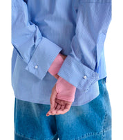 ESSENTIEL ANTWERP JUF LIGHT BLUE SHIRT