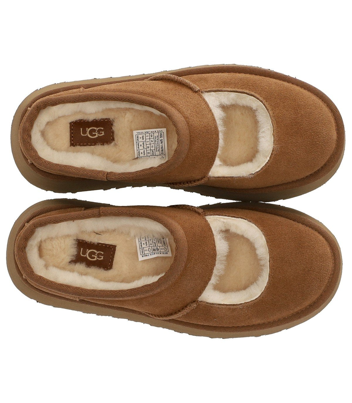 UGG BEA CHESTNUT MARY JANE SHOE