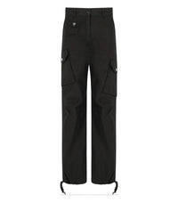 PANTALONES CARGO NEGRO GANNI - 34