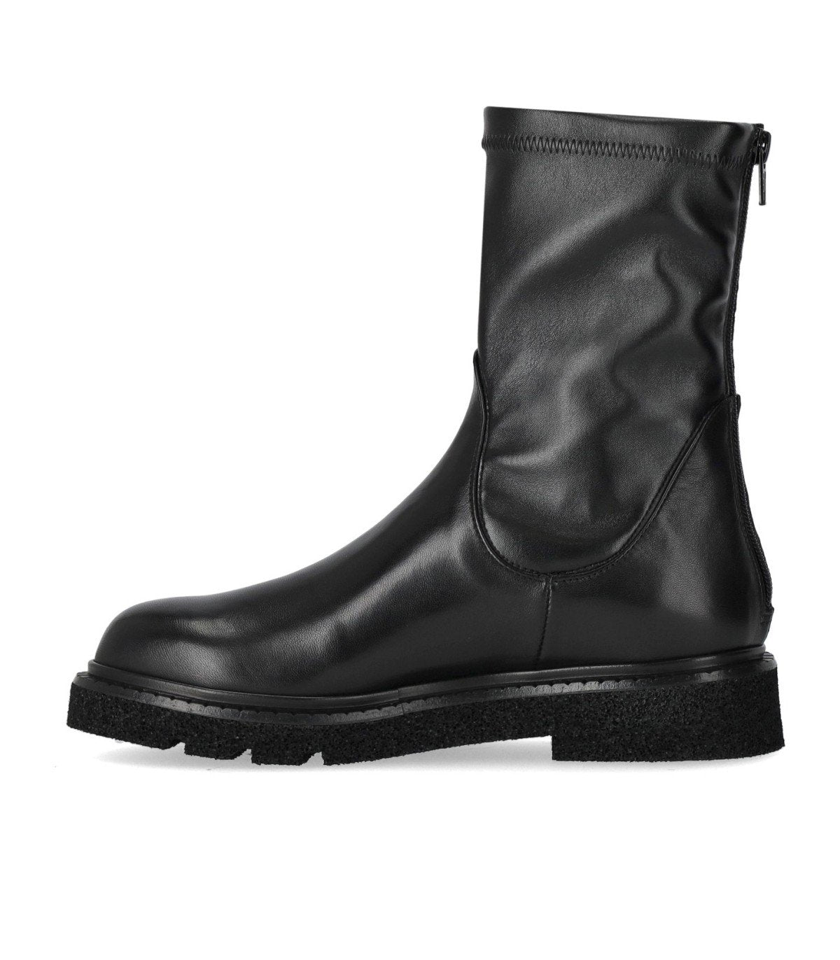 GUGLIELMO ROTTA KREMS SCHWARZE STIEFELETTE