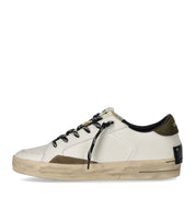 SNEAKER SK8 DELUXE BIANCO MILITARE CRIME LONDON