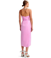 ESSENTIEL ANTWERP JUROR ROZE MIDI JURK