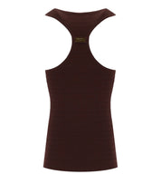ELISABETTA FRANCHI BROWN KNITTED TOP