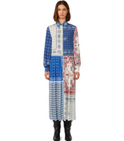 MAX MARA WEEKEND ZUAI MULTICOLORED SHIRT DRESS