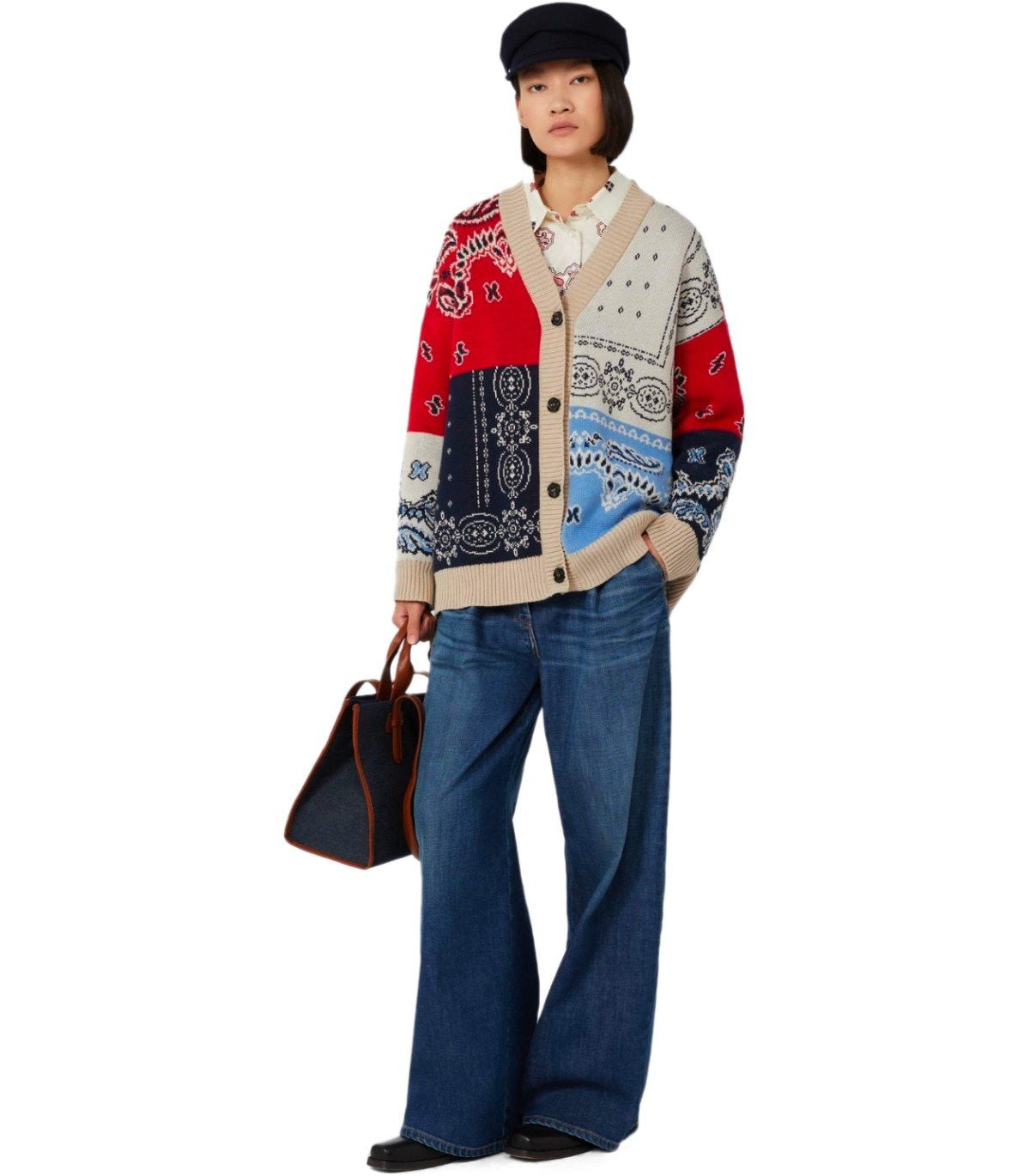 CARDIGAN BAOBAB MULTICOLORE MAX MARA WEEKEND
