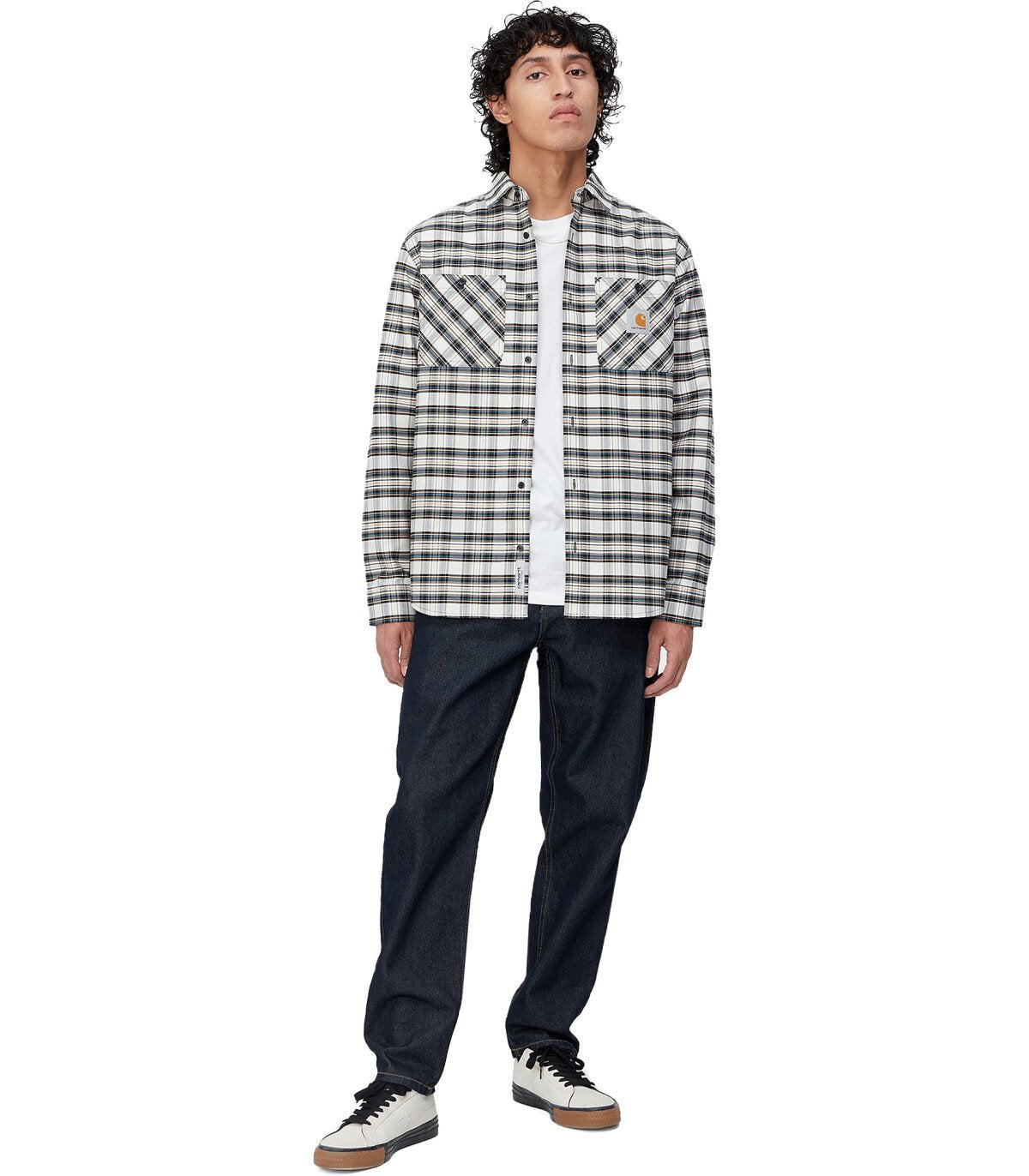 CARHARTT WIP NEWEL DARK BLUE JEANS