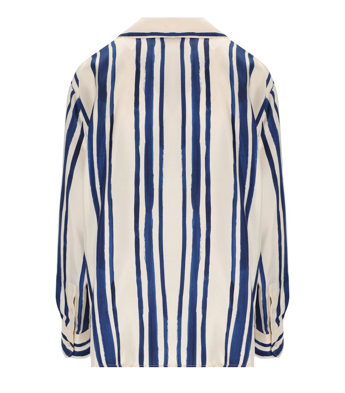 CAMICIA CORONA A RIGHE BLU BIANCO MAX MARA WEEKEND