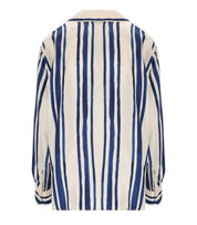 CAMICIA CORONA A RIGHE BLU BIANCO MAX MARA WEEKEND
