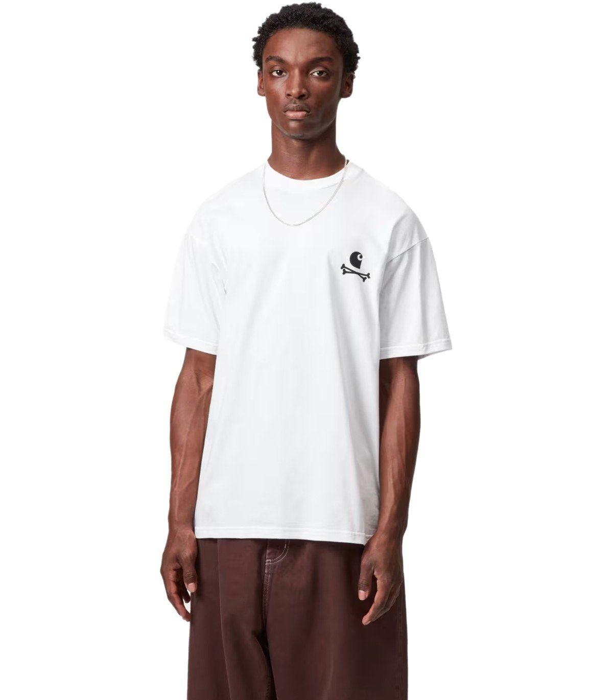 CARHARTT WIP S/S C LOGO ARCHIVE WHITE T-SHIRT