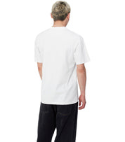 CARHARTT WIP S/S DUSTER SCRIPT WHITE T-SHIRT