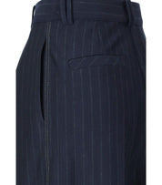 MM MAX MARA GELA NAVY BLUE PANTS