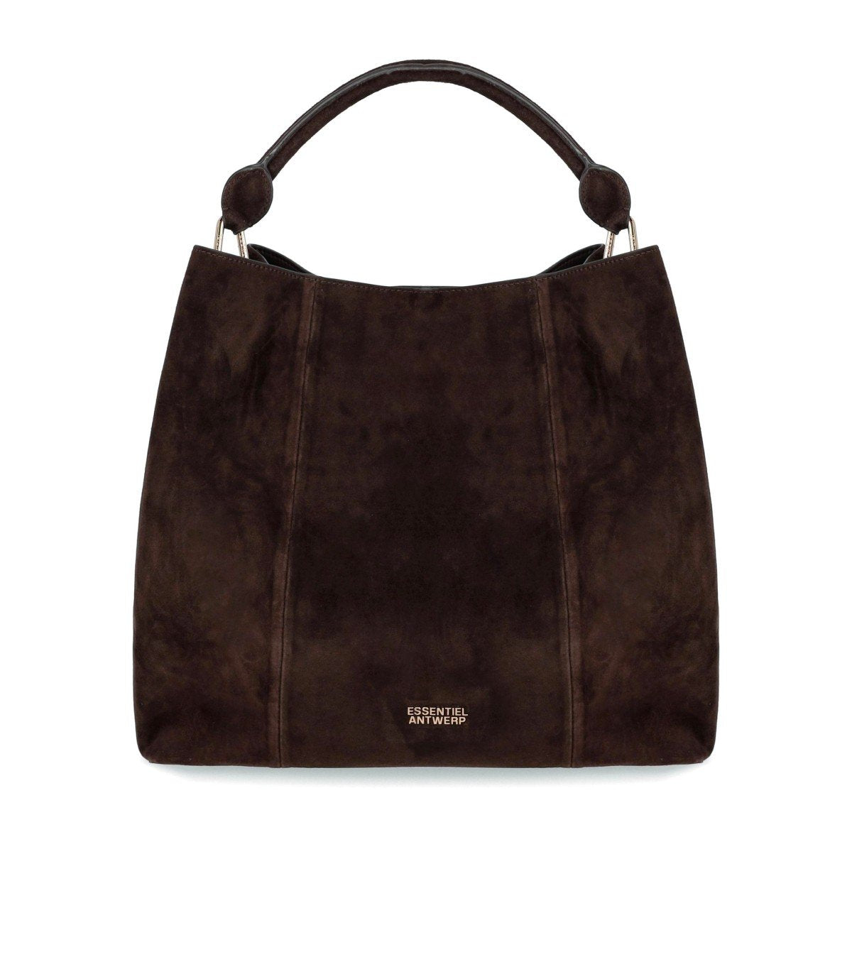 ESSENTIEL ANTWERP KROON BROWN SHOULDER BAG