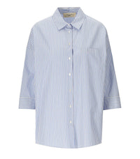 MAX MARA WEEKEND GIRALDA LIGHT BLUE SHIRT - 42