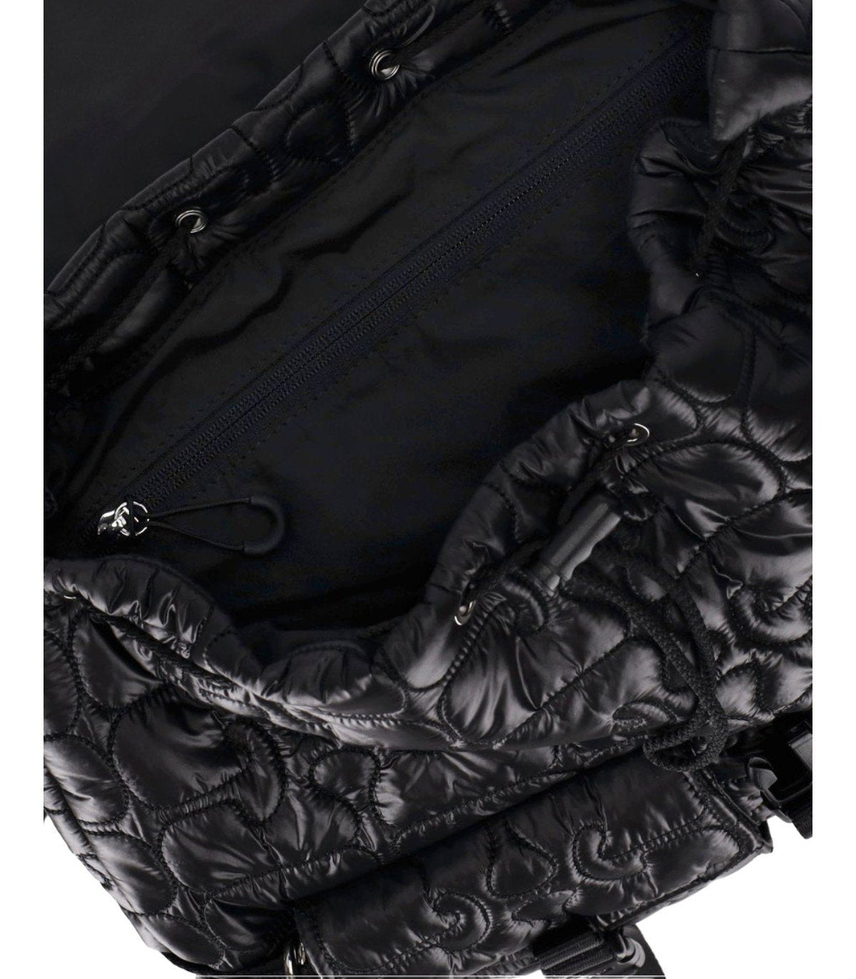 GANNI RE-TECH BLACK BACKPACK