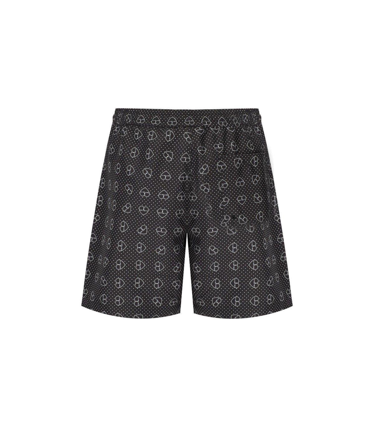 CARHARTT WIP SLATER BLACK SWIM TRUNKS