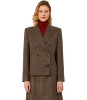 BLAZER DOPPIOPETTO GERUSIA MARRONE MAX MARA WEEKEND