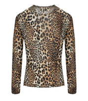GANNI ANIMAL PRINT TOP