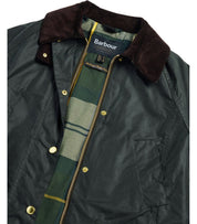 BARBOUR BEADNELL SALBEIGRÜNE LANGE JACKE