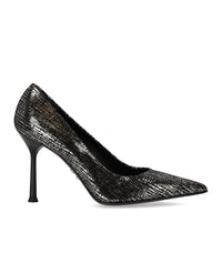 SERGIO LEVANTESI MUSA BLACK SILVER PUMP - 36