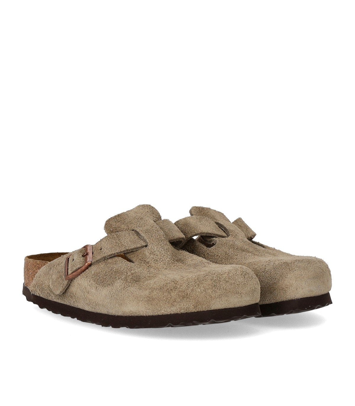 CLOG BOSTON SOFT FOOTBED TAUPE BIRKENSTOCK