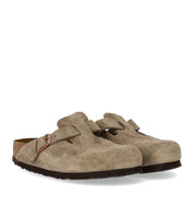 CLOG BOSTON SOFT FOOTBED TAUPE BIRKENSTOCK