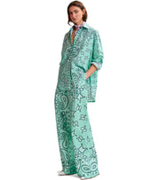 ESSENTIEL ANTWERP HISTENDE ACQUA GREEN SHIRT