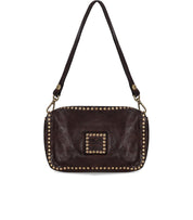 CAMPOMAGGI KATE DUNKELBRAUNE UMHÄNGETASCHE